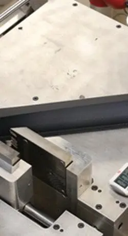 Back door welding machine for trucks and trailers